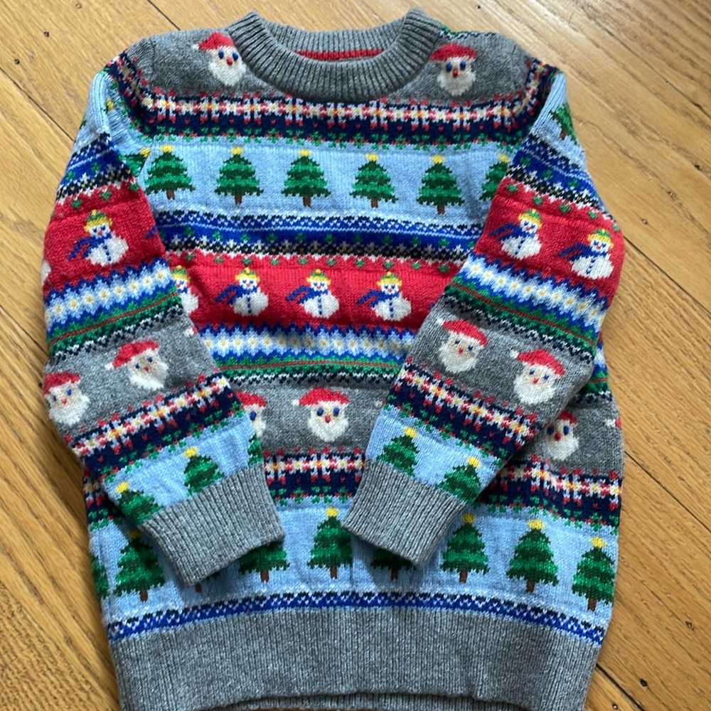 Mini Boden Christmas Sweater 110cm / 4-5Y